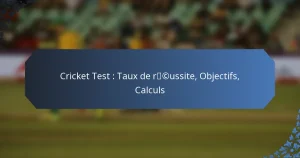 Cricket Test : Taux de réussite, Objectifs, Calculs