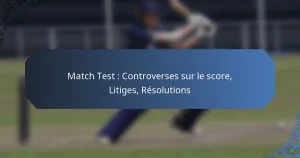 Match Test : Controverses sur le score, Litiges, Résolutions